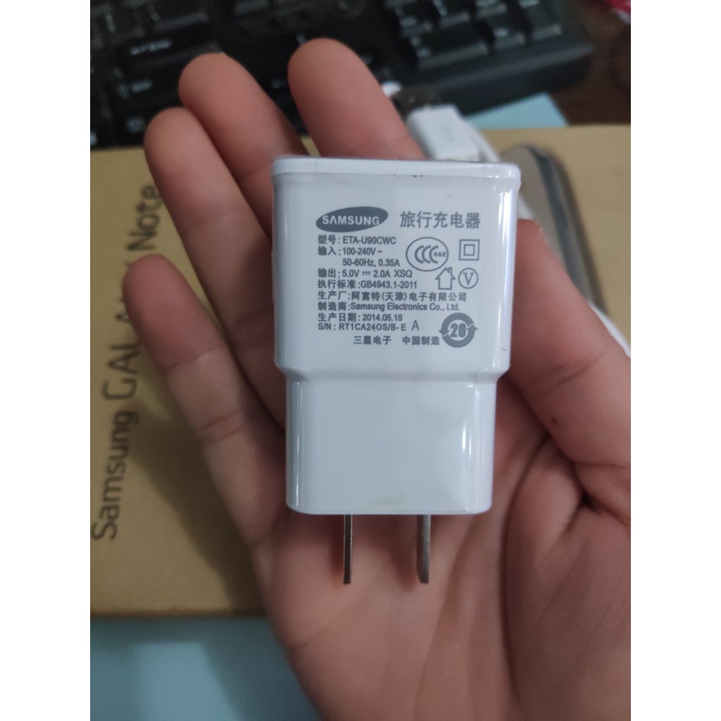 Bộ sạc cáp sạc nhanh SAMSUNG Micro USB chính hãng