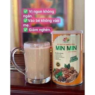 NGŨ CỐC BỘT MINMIN (29 loại hạt lợi sữa và siêu lợi sữa)