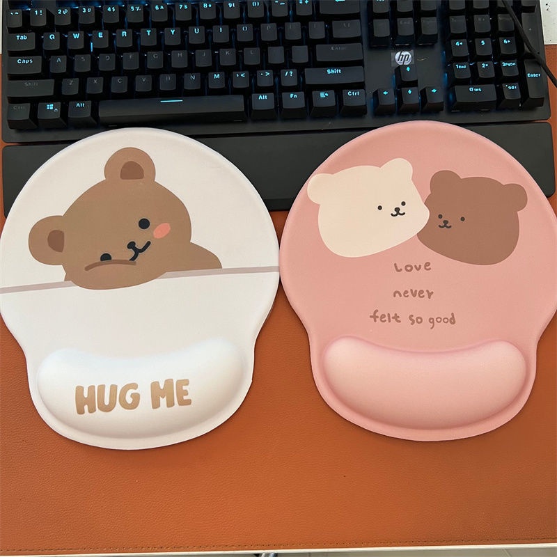 Tấm Lót Chuột Bằng Silicon Chống Trượt In Họa Tiết Hoạt Hình Dễ Thương