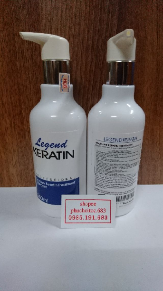 Phục hồi tóc trẻ ngọn tóc yếu nát Legend Keratin 300ml