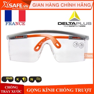 Kính bảo hộ Deltaplus Kilimanjaro Kính chống bụi, chống tia UV, chống xước đọng sương, dùng trong lao động, đi xe máy