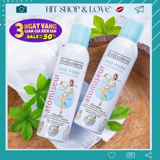 [France] Xịt khoáng Evoluderm Pháp chính hãng dưỡng da, cấp ẩm làm dịu da cấp tốc (150ml)