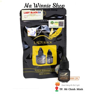 Keo nối mi lady black