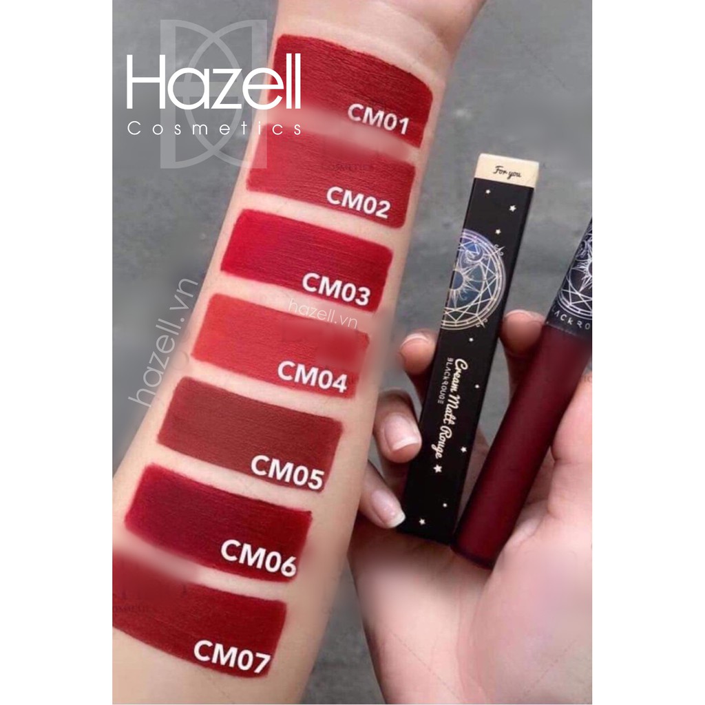 MBC Son kem lì Black rouge: BLACK ROUGE CREAM MATT ROUGE 1,2 | BigBuy360 - bigbuy360.vn