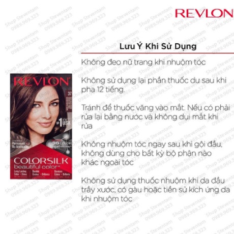 Thuốc Nhuộm Tóc Revlon Colorsilk số 30 (Dark Brown)