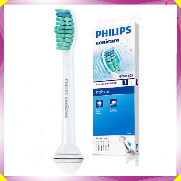 Đầu bàn chải đánh răng điện thương hiệu cao cấp Philips HX6011 - Hàng Nhập Khẩu Chính Hãng