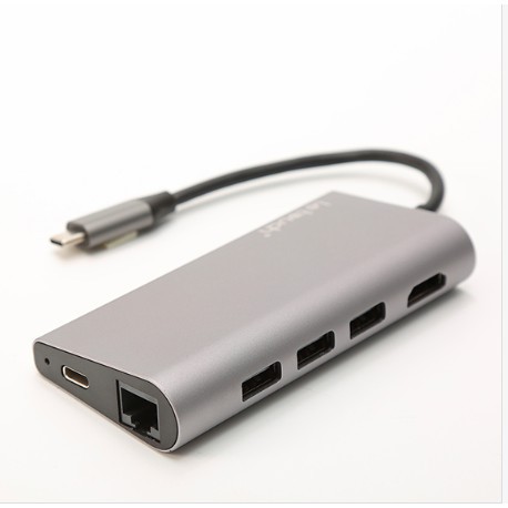 [NHẬP MÃ: BOBOQA39-BOBOQA68 GIẢM THÊM 5k-10k] Cổng kết nối LE TOUCH HUB USB-C 8 IN 1