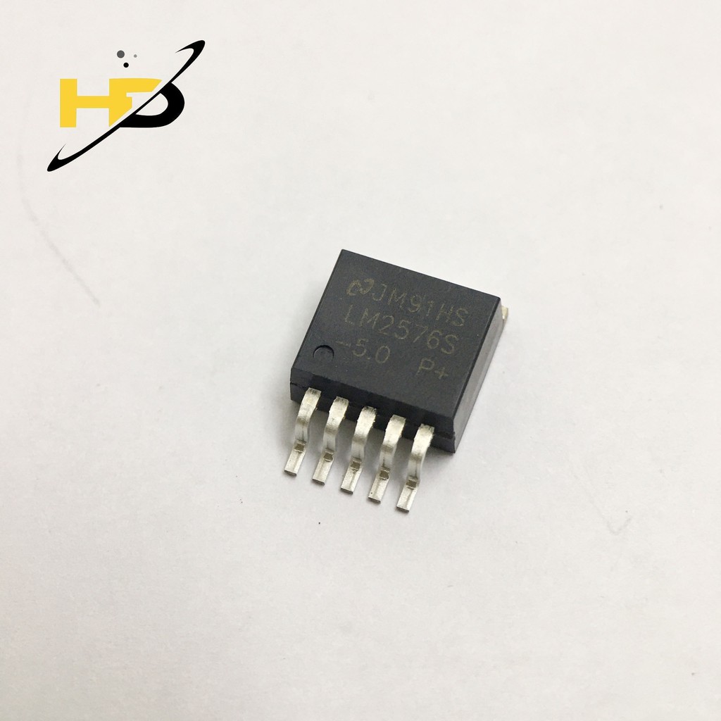 Bộ 2 Con IC Nguồn LM2576HVS-5 Buck 5V TO263-6 3A, Linh Kiện Loại Tốt