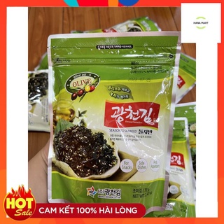  <Nhập khẩu> Kim vụn ăn liền Hàn Quốc có vừng rắc cơm cháo gói 70g 