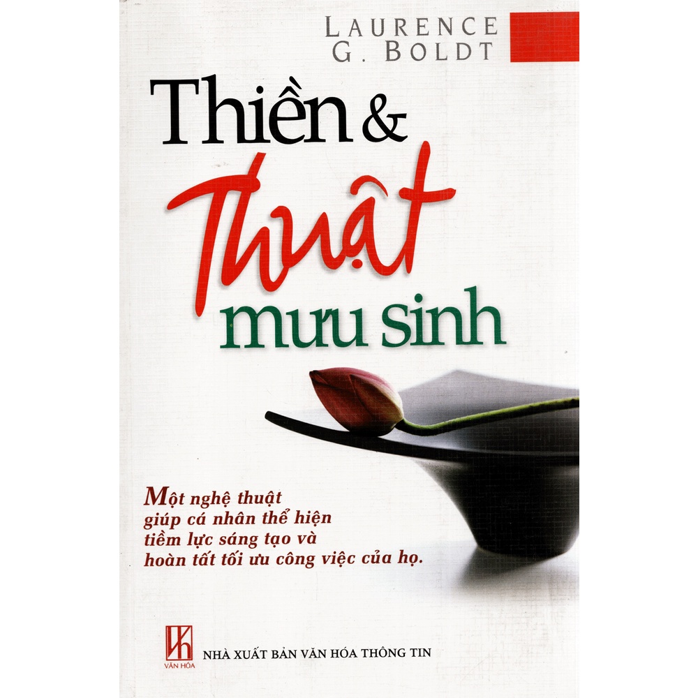 Sách - Thiền &amp; Thuật Mưu Sinh (Laurence GBoldt- Văn Lang)