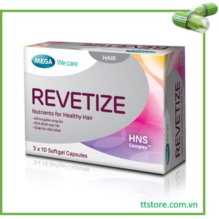 REVETIZE - Hỗ trợ ngăn rụng tóc, giúp mọc tóc