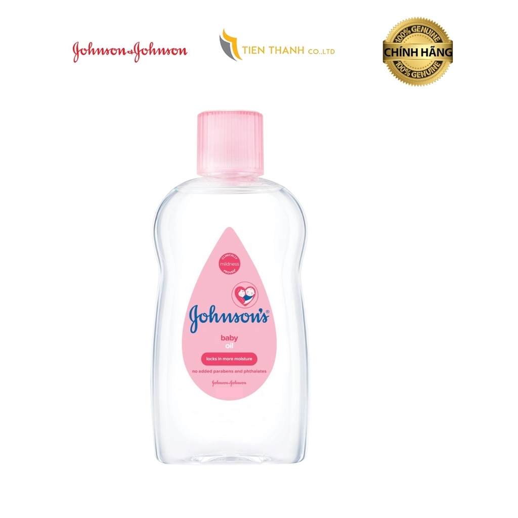 Johnson's Baby oil 50ml/125ml/200ml  - Hàng chính hãng.