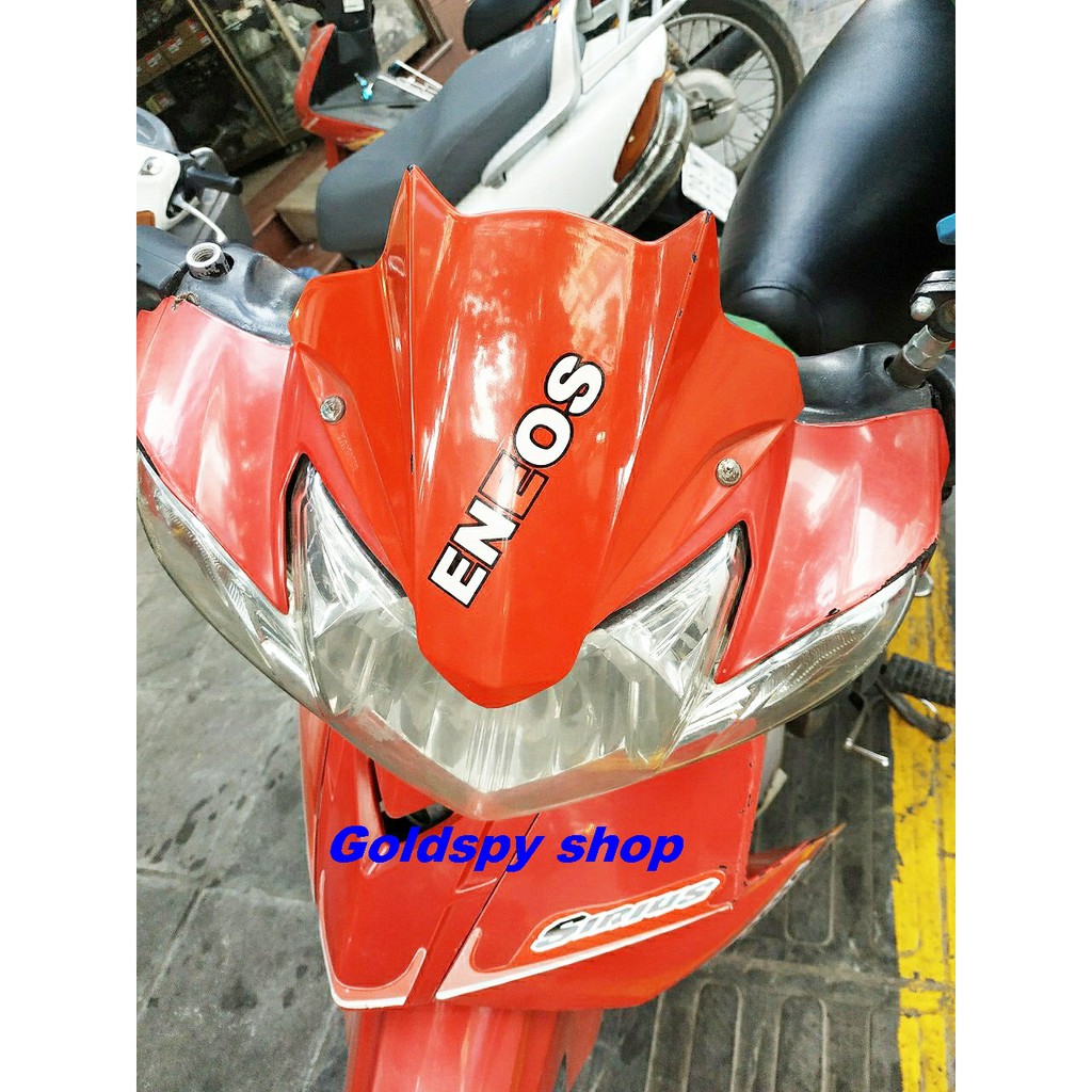 Ốp mão Sirius - Mào gắn đầu xe Sirius