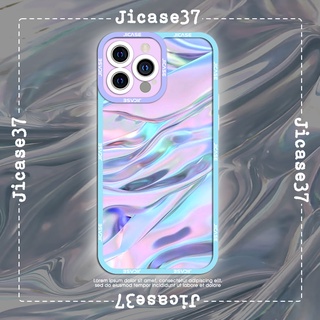 Ốp lưng iphone và samsung xiaomi oppo cạnh vuông Jicase Holographic design