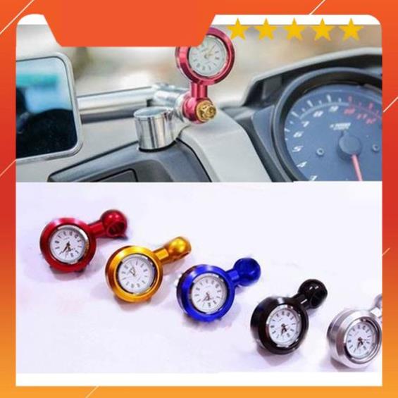 Đồng Hồ Thời Gian Gắn Kính Xe Máy / Mô Tô Cao Cấp -SGT-