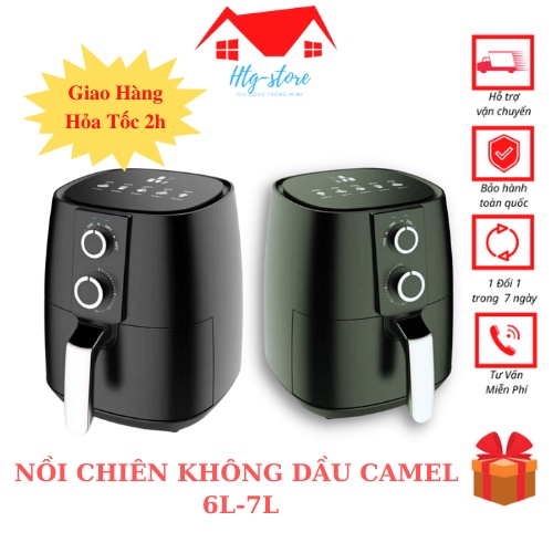 Nồi chiên không dầu Cammel 6L, 7L