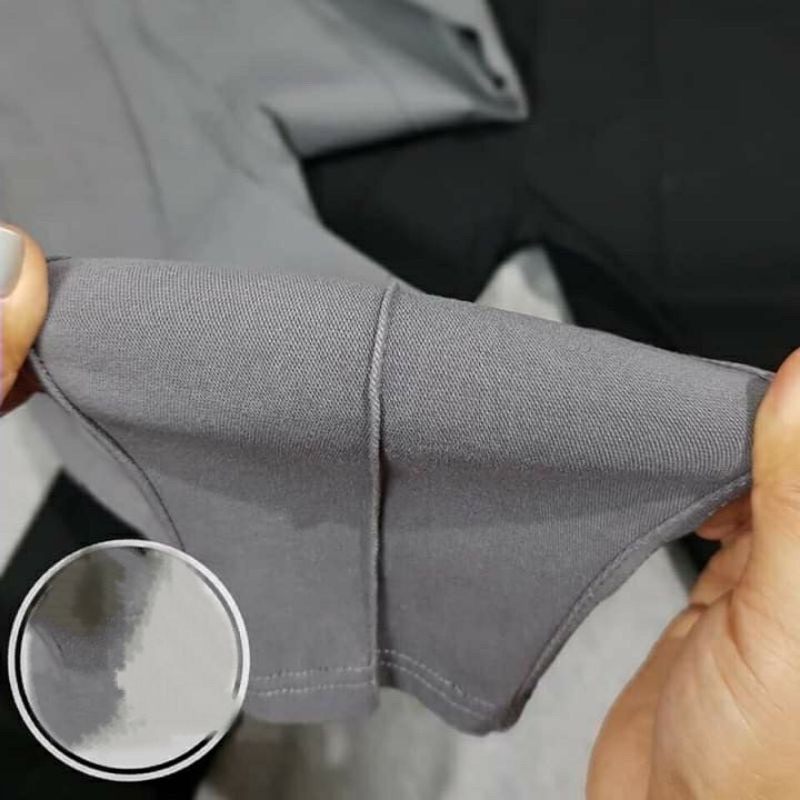 ( Size 38-75kg) Jean giấy CO GIÃN &lt;HÀNG ĐẸP&gt; quần bò giấy cạp cao, chất dày dặn ( Ảnh Thật)
