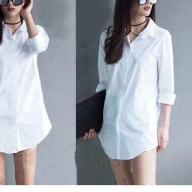 Đầm Sơ Mi Màu Đen Chất Liệu Cotton Rayon Shinta Pj Kt594 Ju7