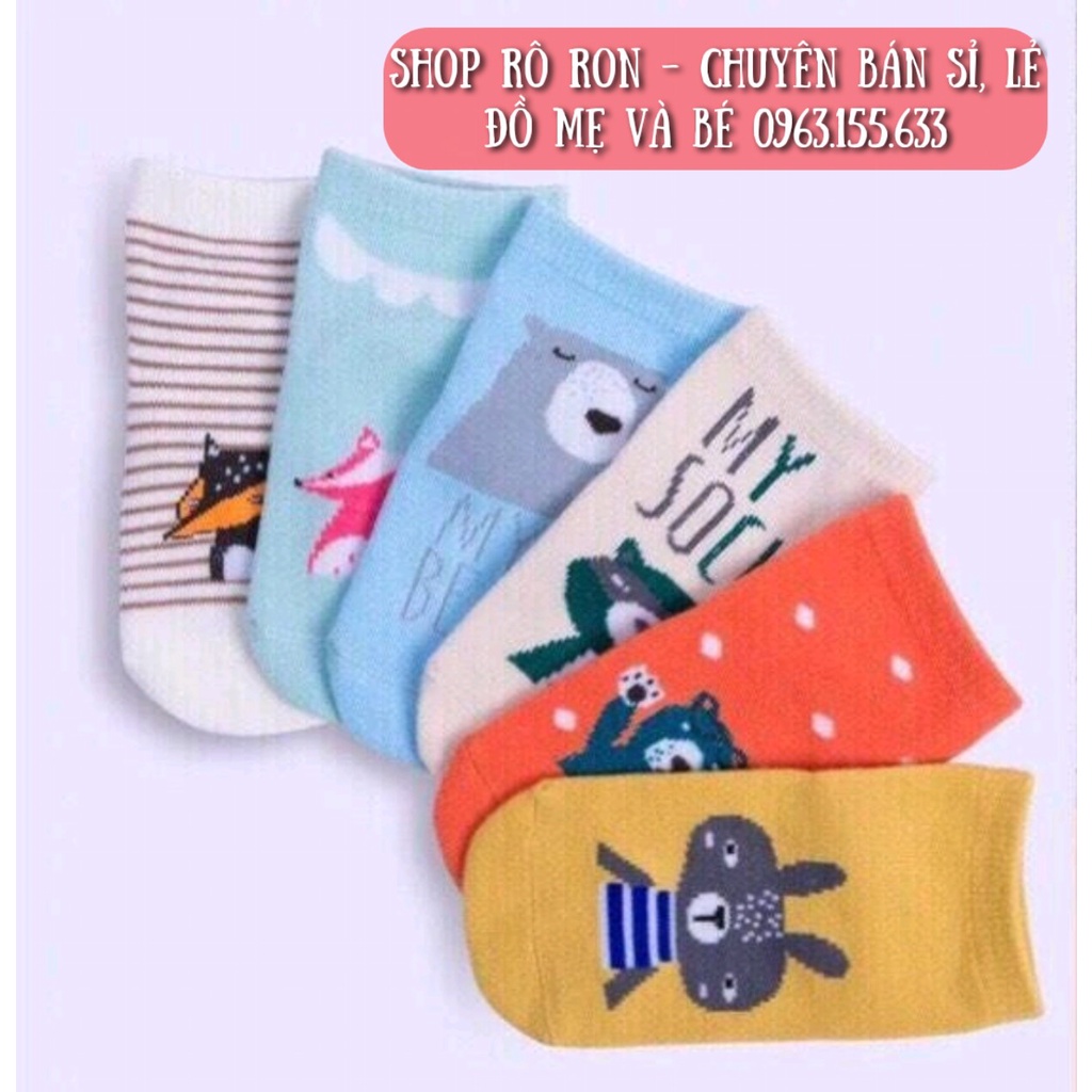 Tất PONY KIDS xuất Hàn - Tất cao cổ có chống trượt cho bé - Shop Rô Ron