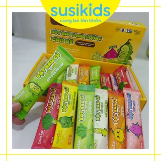 1 gói bột rau củ dalahouse 3g cho bé ăn dặm susikids