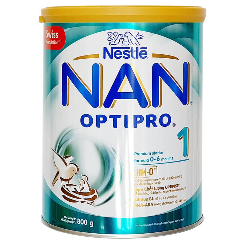 Combo 2 lon sữa Nan Pro số 1 400g