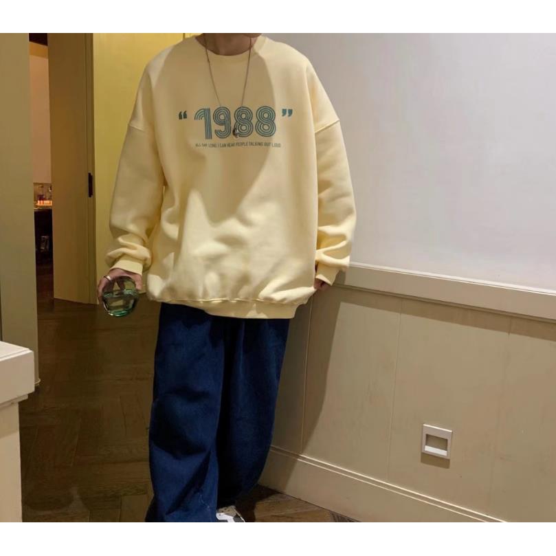 Áo len ngoại cỡ trang trí số 1988 thời trang Hàn Quốc size M-5XL chất lượng cao dành cho các cặp đôi