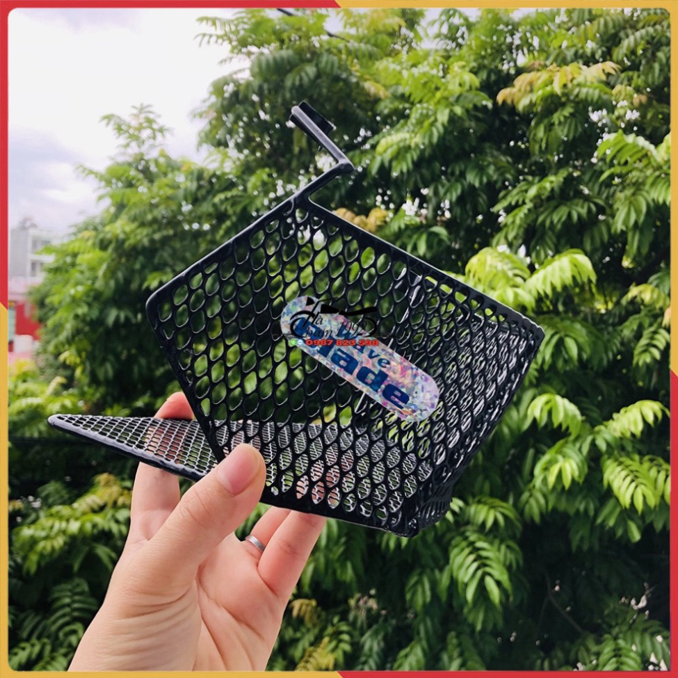 Giỏ Cạnh - Rổ Hông Wave Blade Lưới Thép Sơn Tĩnh Điện SP tự chụp Ảnh thật Sp