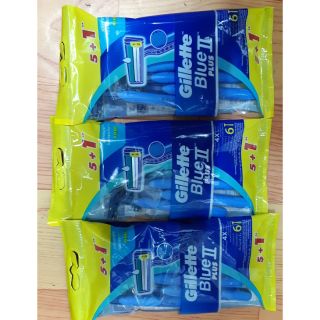 Dao cạo Gillette Blue II Plus (gói 6 cây)