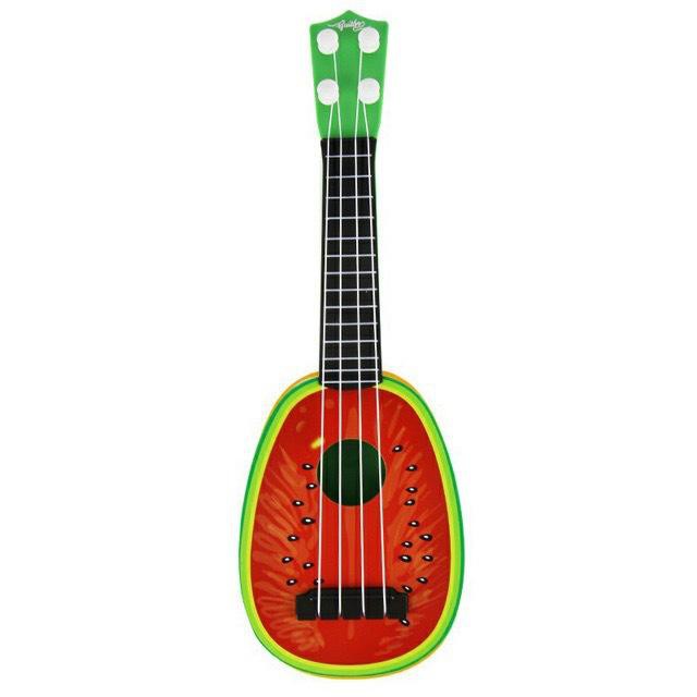 ❤️ [FREESHIP] Đàn Guitar Hình Trái Cây Cho Bé cấu tạo giống đàn thật có âm thanh, đánh như bình thường. 5605