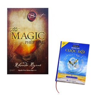 Sách The Magic Phép Màu (Rhonda Byrne) + Nhật Ký Bánh Xe Cuộc Đời
