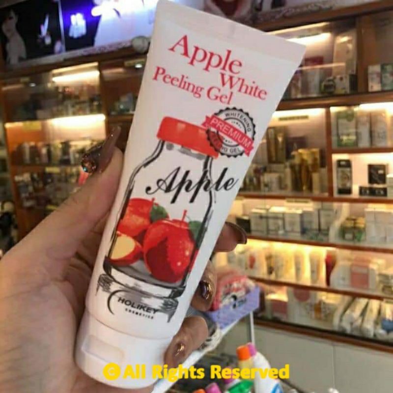 Gel Tẩy Tế bào Chết Chống Oxi Hoá, Cải Thiện Nếp Nhăn Holikey Apple White Peeling Gel 100ml