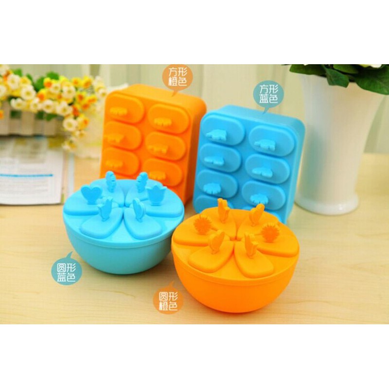 BỘ KHUÔN LÀM KEM QUE - B7189 - BX1548