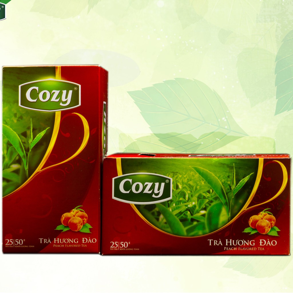 Trà Cozy Hương Đào (2g x 25 gói/hộp) - TCZ004 | BigBuy360 - bigbuy360.vn