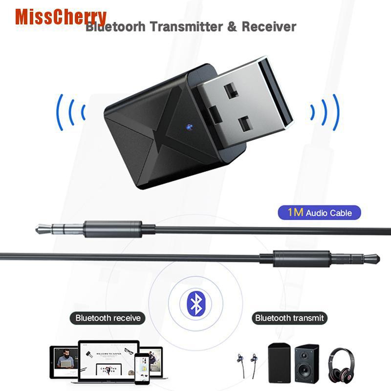 Bộ Nhận Tín Hiệu Bluetooth 5.0 2 Trong 1
