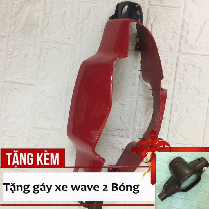 Ốp đầu trước xe máy,Đầu đèn 2 bóng phanh ĐĨA  + gáy  xe Wave ZX, Wave 110, Wave Alpha đời 2002-2006