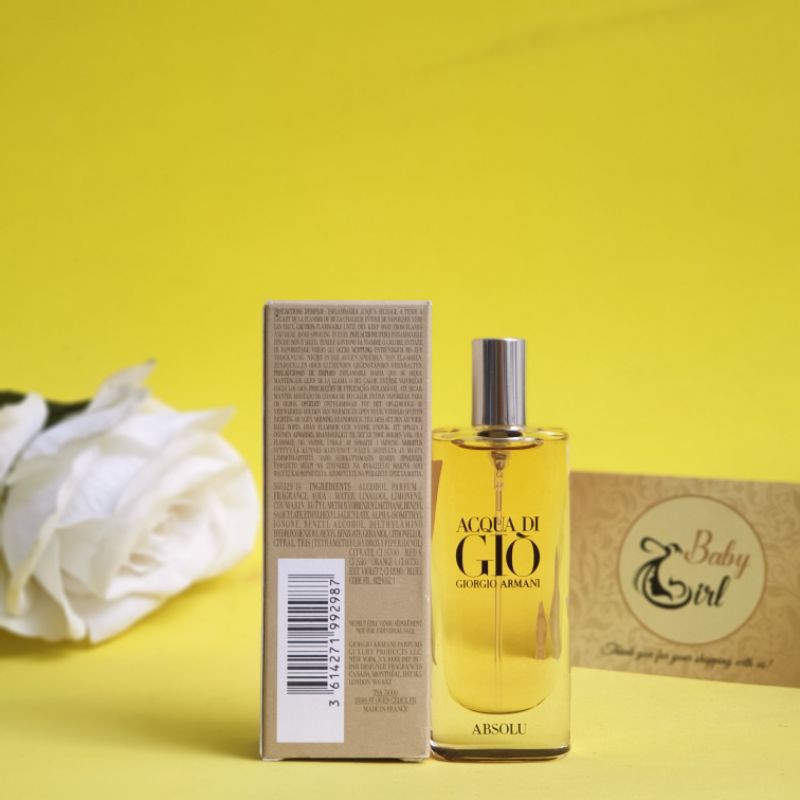 Nước Hoa Mini Nam Armani Acqua Di Gio Absolu EDP 15ml 