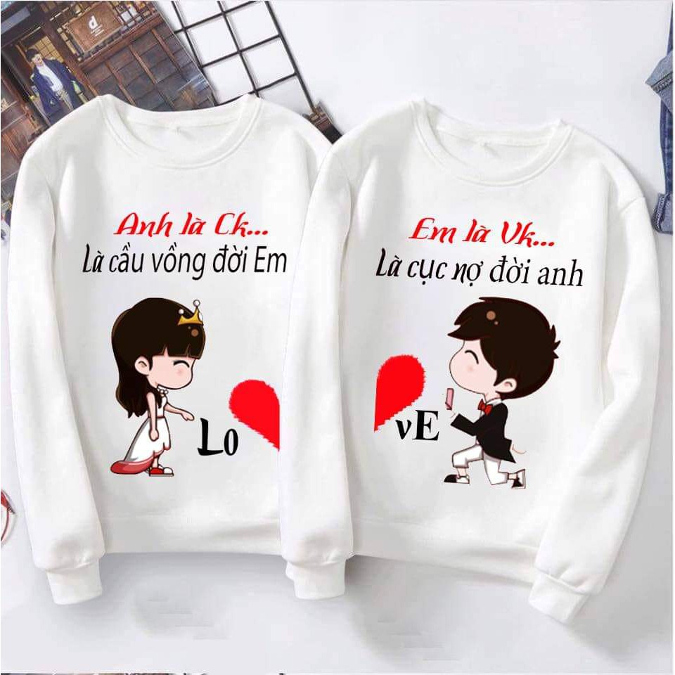 ÁO NỈ THU ĐÔNG TAY DÀI NAM NỮ CHẤT ĐẸP {giá sỉ}