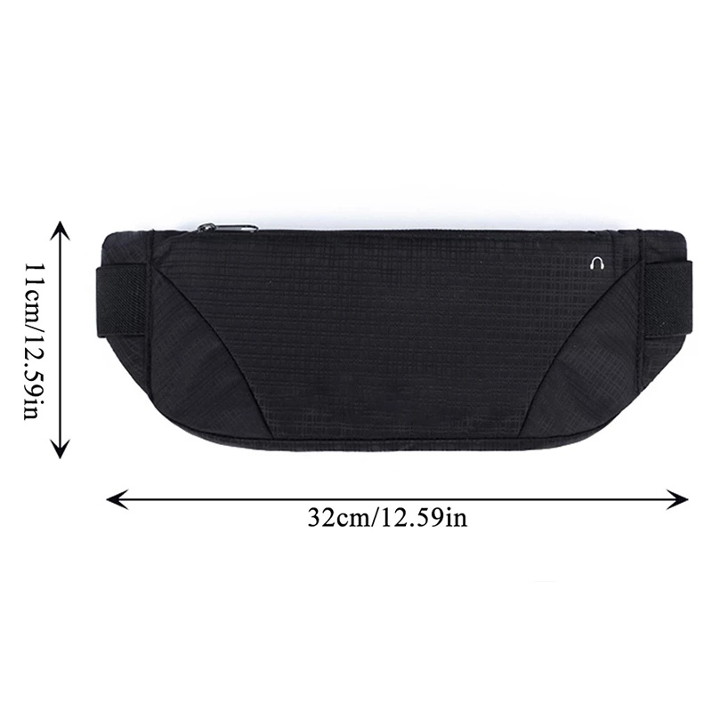 Hip-hop Style Casual Waist Bag/ Women Men Waterproof Zippered Fanny Pack/ Sports Running Jogging Waist Bum Bag/ Travel Gym Crossbody Bags/ Hip-hop Style Chest Bag