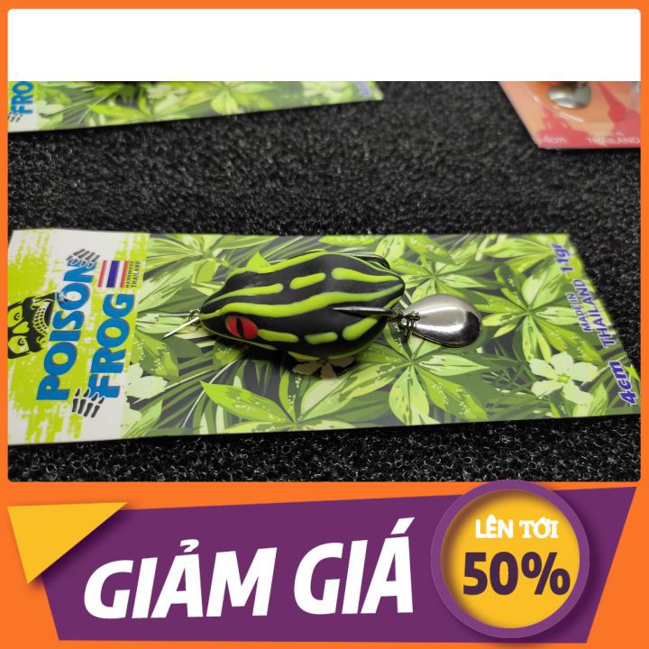 NHÁI HƠI POISON - mồi giả Thái Lan câu lure cá lóc giá rẻ siêu nhạy - 4CM/7GR VÀ 4CM-11G {ĐỒ CÂU CHA GIÀ VLOGS}