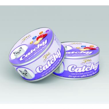 [Chính hãng][Gía Rẻ][Date xa]Pate Cho Mèo 5 Plus Catchy Lon 170g