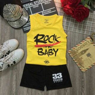 Bộ nam Rock baby