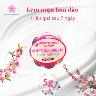 Kem mụn hoa đào seven day hiệu qủa sau 7 ngày
