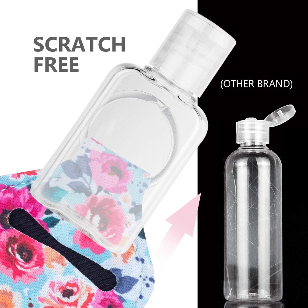 Chai Xịt Đựng Mỹ Phẩm Du Lịch Kèm Móc Khóa Tiện Dụng