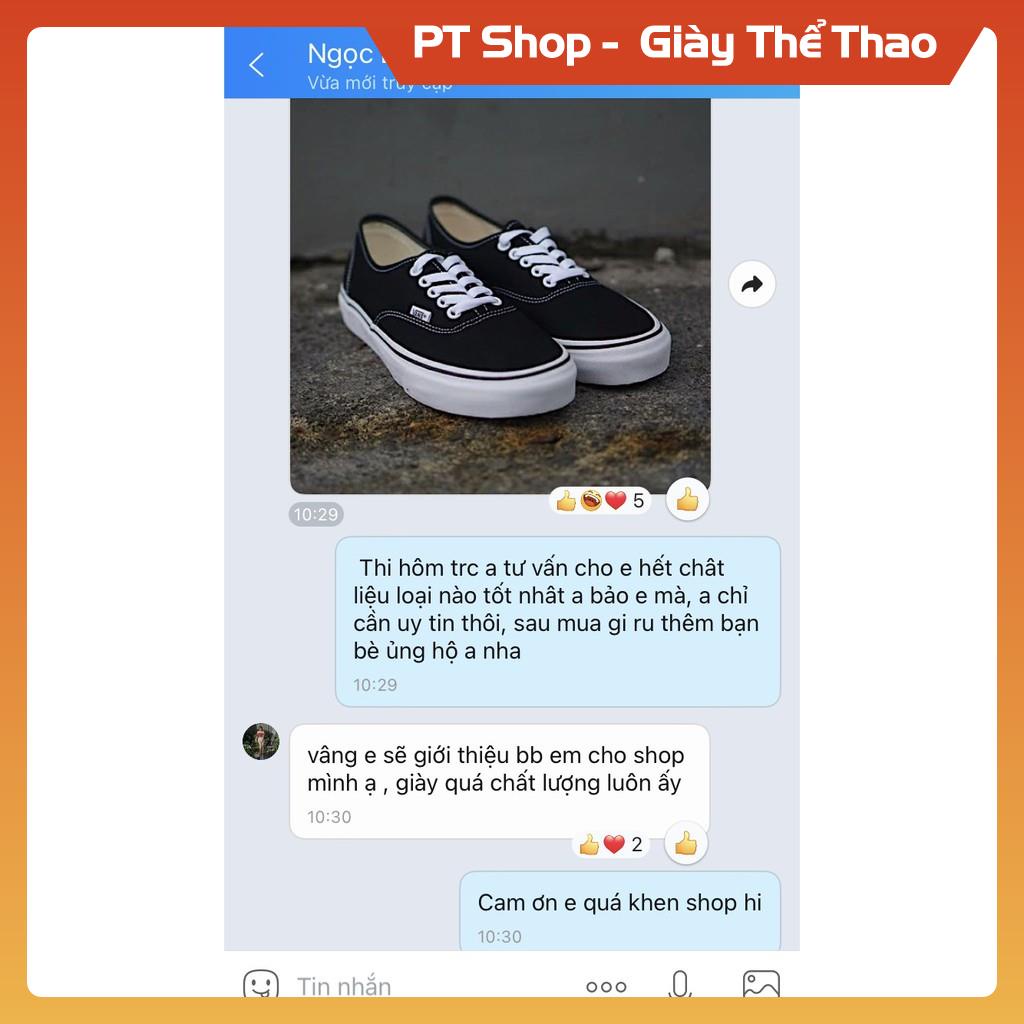 PT Shop [ Freeship - Xả Kho ] Giày Thể Thao Van Classic Nam Nữ, Giày Vải Basic Màu Đen , Giày Sneaker
