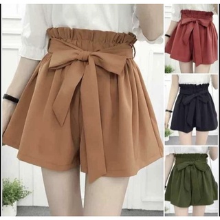 Quần short kate cột nơ