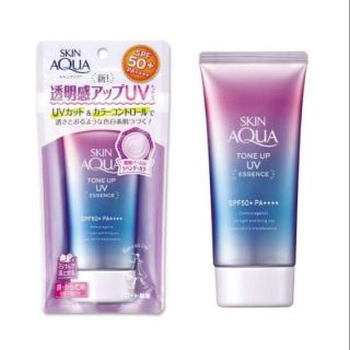 Kem chống nắng Skin Aqua Tone Up UV Essence SPF50+/PA++++(hồng xanh)