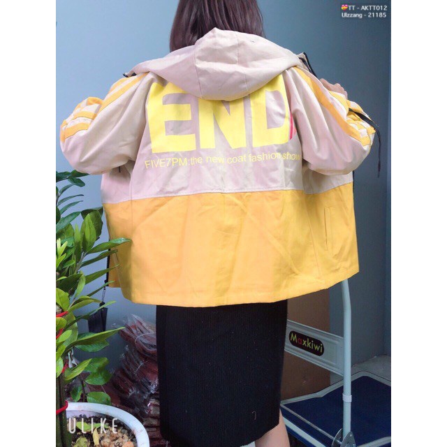 🌵 𝐓𝐡𝐞𝐔𝐥𝐳𝐳𝐚𝐧𝐠 🌵 043 Áo Khoác Kaki 2 Lớp In Chữ Phối Màu (Kèm Video, Hình Chụp Thật) | BigBuy360 - bigbuy360.vn