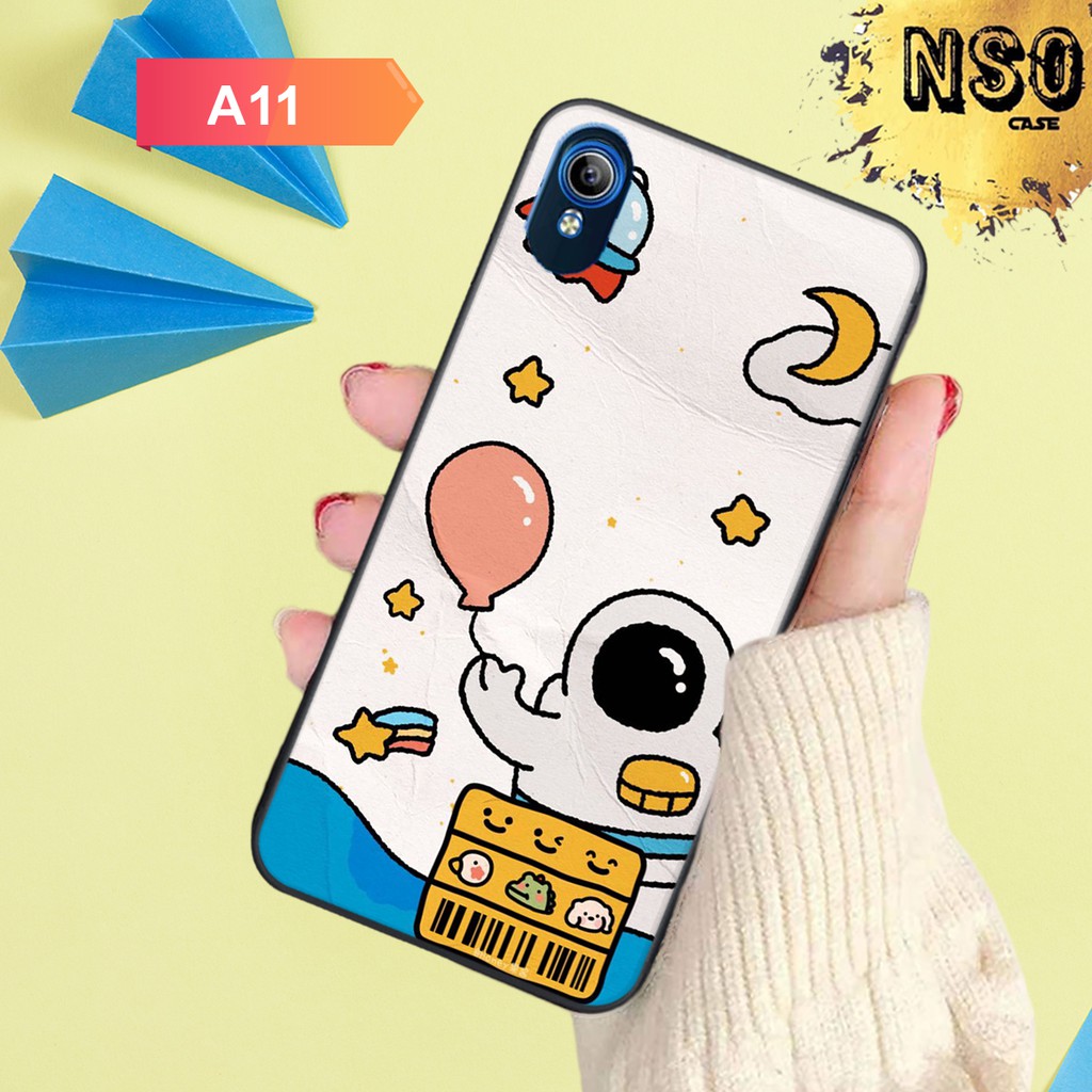 HÀNG HOT   Ốp Vivo Y91(1814) - Vivo Y91c(1820) - Vivo Y93 in hình phi hành gia đẹp siêu chất