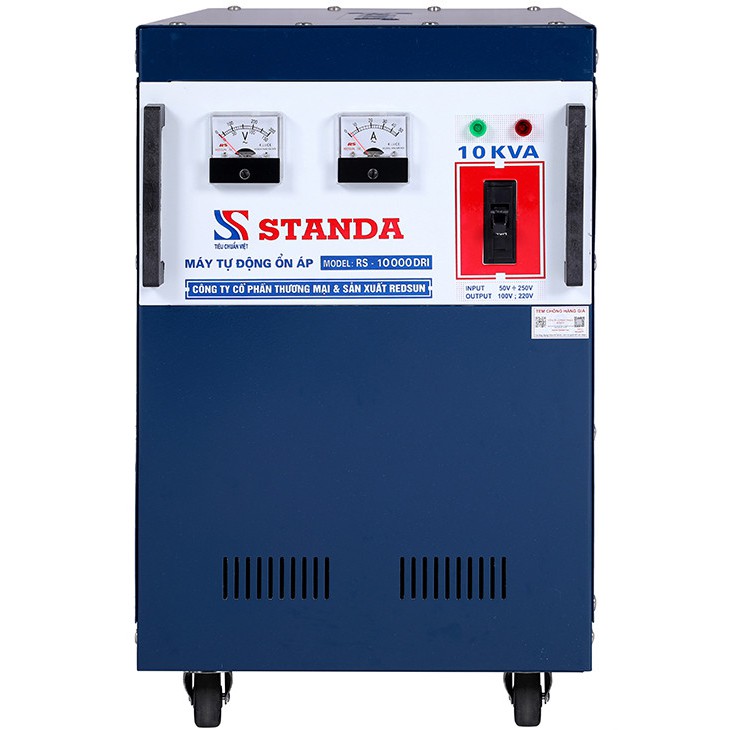 Ổn áp Standa 10kva dải 50v-250v hàng chính hãng giá tốt