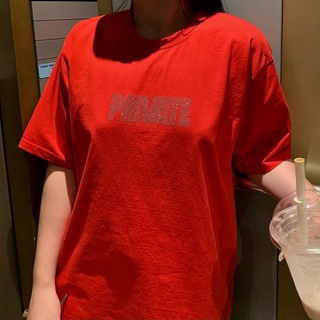 Áo thun đính đá Private Red [CÓ HỘP]
